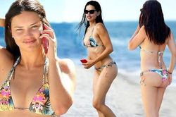 Adriana Lima mặt mộc, gần 40 tuổi vẫn căng tràn sức sống
