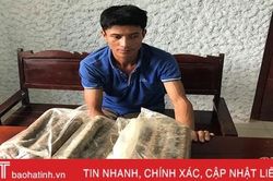 Bị bắt khi mua thuốc nổ từ Quảng Bình về Hương Khê bán kiếm lời