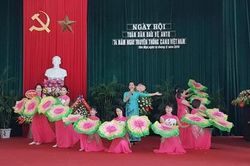 Xã Yên Mạc tổ chức ngày hội 'Toàn dân bảo vệ an ninh Tổ quốc'