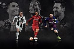 NÓNG: Messi, Ronaldo, Van Dijk vào top 3 ứng viên Cầu thủ hay nhất mùa của UEFA