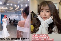 Ái nữ Minh Nhựa nhá hàng ảnh cưới, dân tình hóng đám cưới 'siêu to khổng lồ'