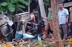 Xe chở bia xuống đèo đâm vào nhà dân, 2 người Nghệ An tử vong tại chỗ