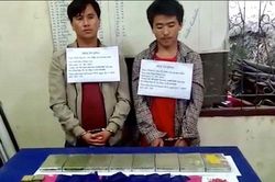 Thanh Hóa: Bắt 2 đối tượng vận chuyển lượng lớn ma túy qua biên giới