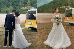 Con gái Minh Nhựa khoe ảnh mặc váy cưới ở Đà Lạt, dân tình khen ngợi không ngớt