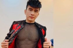 Đan Trường gây bàn tán khi mặc áo lưới khoe cơ bụng 6 múi