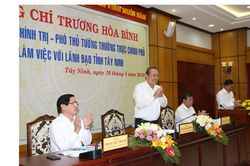 Phó Thủ tướng Thường trực: Tây Ninh tập trung chống buôn lậu, gian lận thương mại
