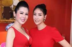 Á hậu Vi Thị Đông tái xuất xinh đẹp rạng rỡ trong tiệc sinh nhật tuổi tứ tuần