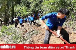 Đoàn viên, thanh niên hoàn thành giải phóng mặt bằng khu tái định cư cho người dân Sa Ná