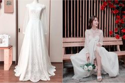 Xôn xao chiếc áo cưới của cô dâu Việt tại Nhật khiến dân tình 'phục sát đất'