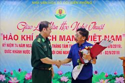 Giao lưu nghệ thuật 'Hào khí cách mạng Việt Nam'