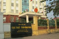 Bị doanh nghiệp kiện, Cục Thuế Vĩnh Phúc chuyển hồ sơ lên Bộ Công an