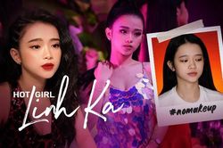 Liên tục bị anti-fan 'cà khịa' trang điểm già chát, Linh Ka lẳng lặng đăng ảnh dằn mặt cực kì thâm thúy