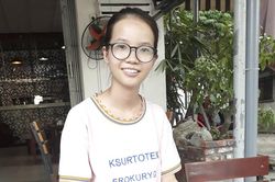 Nghị lực và khát vọng của nữ sinh yêu thơ văn