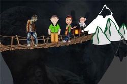 Đố bạn tìm giải pháp giúp 4 người chạy thoát khỏi zombies khát máu