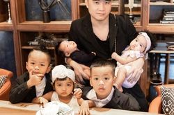 Đỗ Mạnh Cường mừng con gái nuôi tròn 3 tuổi