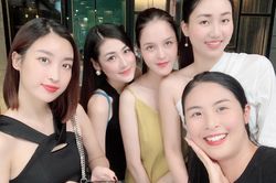Dàn hoa hậu, người đẹp gặp gỡ mừng sinh nhật Á hậu Hoàng Anh