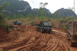 Xây dựng khu tái định cư mới cho bản Sa Ná ở Thanh Hóa