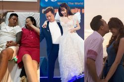 Sao Việt người nằm đất chăm vợ đẻ, người bồng bế vợ trên sân khấu