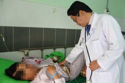 Cứu sống bệnh nhân bị hoại tử xoắn mạc nối lớn hiếm gặp