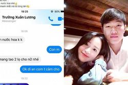 Mua nước hoa nữ chớp nhoáng, Xuân Trường bị fan 'cà khịa' tặng ai?