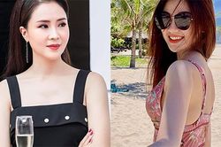 Hồng Diễm đọ gợi cảm với 'tình địch' Lương Thanh