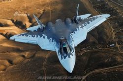 Sự xuất hiện của tiêm kích Su-57E Nga khiến F-35 Mỹ 'tắt điện'