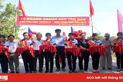 Chợ Mới xây dựng nông thôn mới