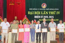 Đại hội Hội Đông y thành phố Sông Công khóa IV