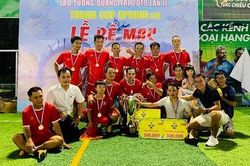 Giải bóng đá lão tướng Quảng Trị 2019 đã tìm ra 'nhà vua' mới