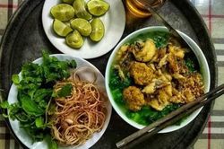 Bánh đa cá rô, quà quê