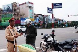 Xử lý gần 15.000 trường hợp vi phạm nồng độ cồn sau một tháng