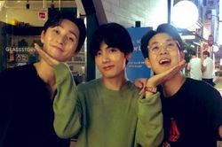 V BTS dành kỳ nghỉ 'lênh đênh' trên biển cùng 2 người bạn thân