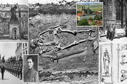 Hitler coi một bộ hài cốt thời Trung cổ như 'báu vật' vì lý do này