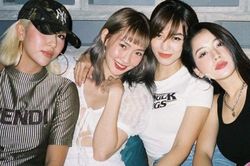 Hội 'hot girl đời đầu' Chi Pu, Quỳnh Anh Shyn, Salim và SunHT thách thức ánh đèn flash với nhan sắc thượng thừa