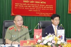 Công an TPHCM tăng cường hợp tác với Cảnh sát TP.Busan