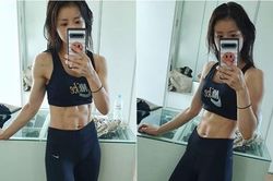 Sao nữ 'Vườn sao băng' khoe cơ bụng 6 múi săn chắc ở tuổi U40