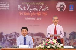 Giải Bùi Xuân Phái – Vì tình yêu Hà Nội lần 12 – 2019: PGS.TS.NGƯT Nguyễn Thừa Hỷ nhận Giải thưởng Lớn