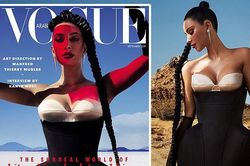 Kim Kardashian mặc áo bó sát, bị chê thân hình như lọ hoa
