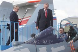 Tổng thống Putin mời Tổng thống Thổ Nhĩ Kỳ 'ngắm' buồng lái Su-57