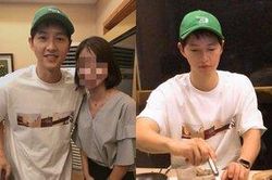 Song Joong Ki rạng rỡ bên cô gái lạ hậu ly hôn Song Hye Kyo, Knet phản ứng ra sao?