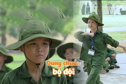 Quán quân The Voice Kids Ngọc Ánh đi điều lệnh như 'hề Sác-lô' khiến fan phì cười