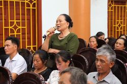Hội nghị đối thoại và tư vấn chính sách BHXH tự nguyện, BHYT hộ gia đình với nông dân