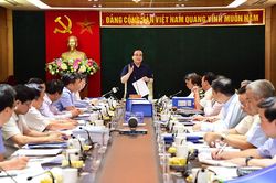 Bí thư Thành ủy Hoàng Trung Hải: Hoàn thành nghiệm thu các đề tài khoa học trong tháng 9/2019