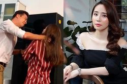 Nhã 'tiểu tam' Quỳnh Nga bị người tình đánh bầm dập trong phim mới