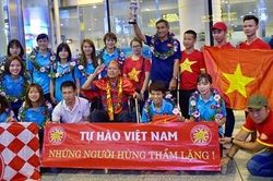 Đội tuyển nữ Việt Nam: Vinh quang ngày trở về
