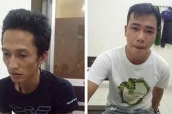 Bắt quả tang nhóm thanh niên đang giao nhận 'hàng trắng'