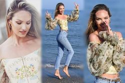 Say đắm loạt khoảnh khắc thiên thần của Candice Swanepoel