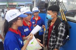 Nhiều chương trình 'tiếp sức' tân sinh viên đến trường
