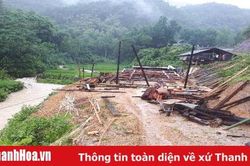 Mưa lớn do bão số 4 gây ngập lụt, thiệt hại ở nhiều nơi