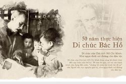 Di chúc của Người mãi sáng soi đường chúng ta đi